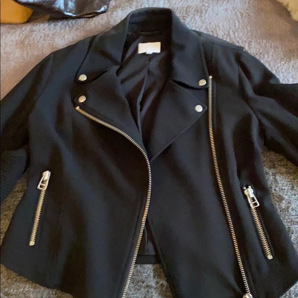 Wilfred Jackets & Blazers - Wilfred black Moro style fabric jacket